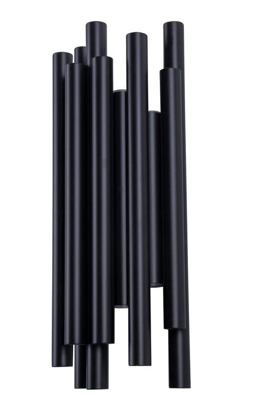 Maxlight W0286D Wandlamp Organic Zwart Dimbaar