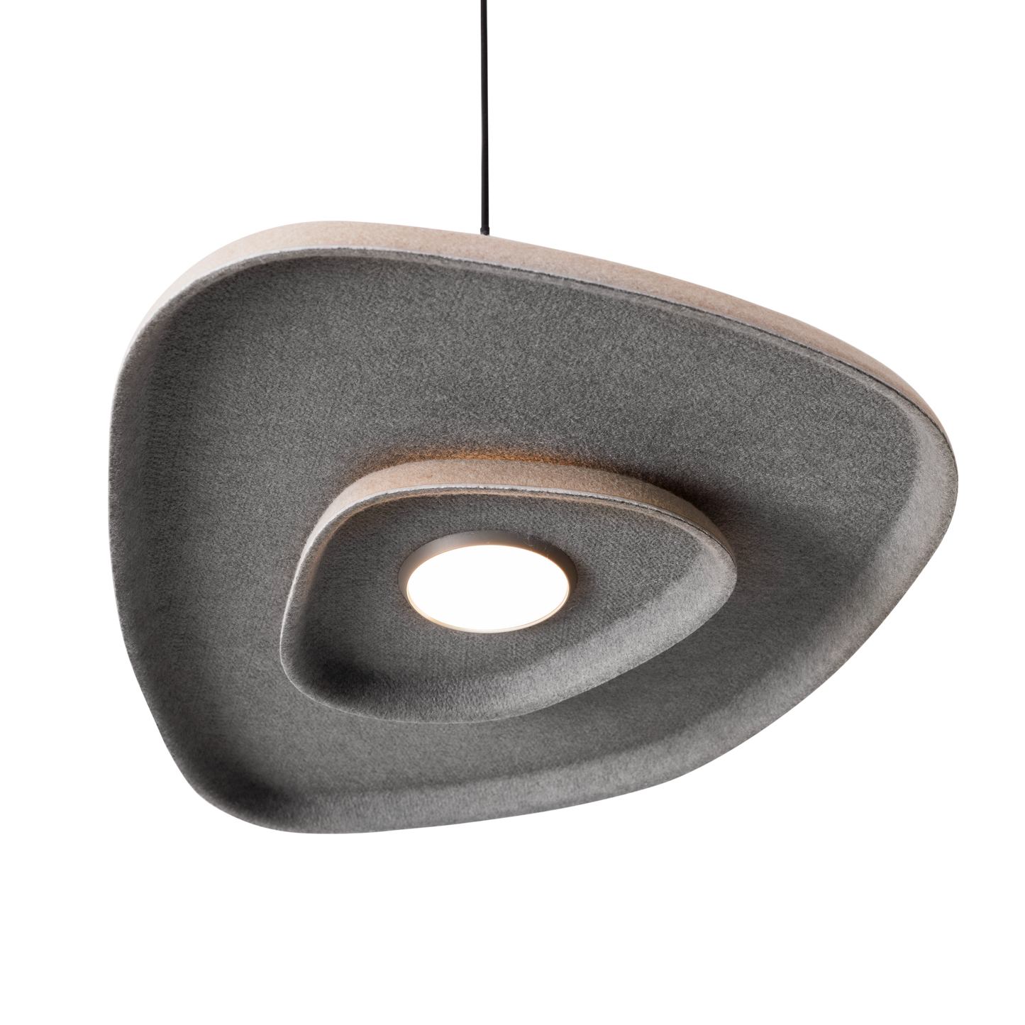 Maxlight P0561 Hanglamp Deux Creme&Grijs