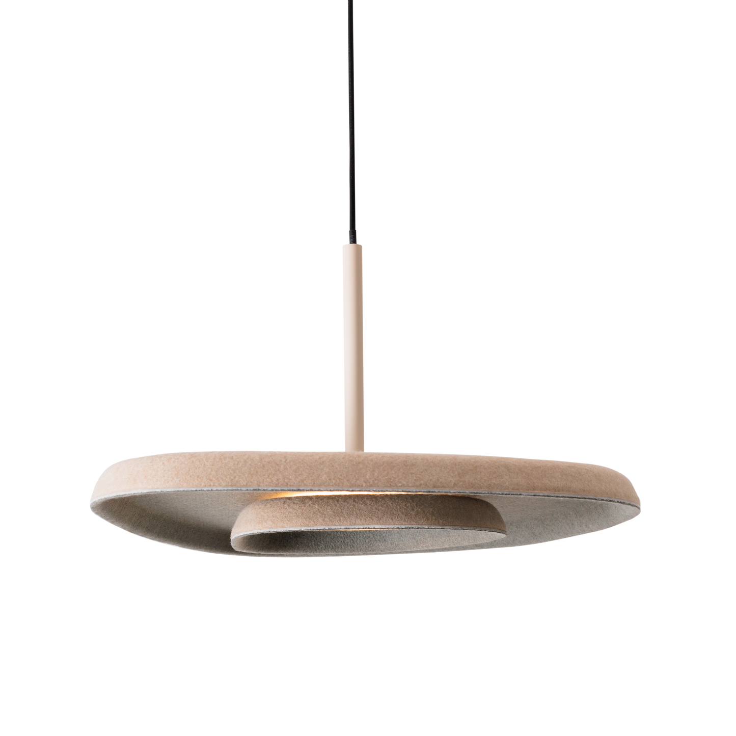 Maxlight P0561 Hanglamp Deux Creme&Grijs