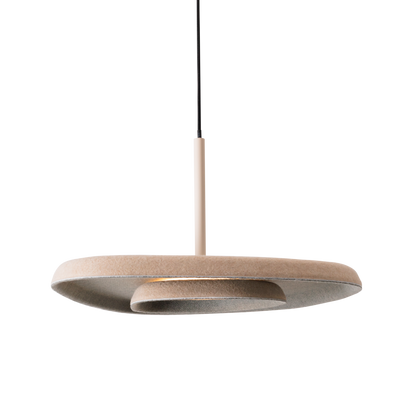 Maxlight P0561 Hanglamp Deux Creme&Grijs