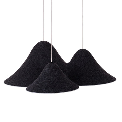Maxlight P0565 Hanglamp Belmond Zwart&Grijs