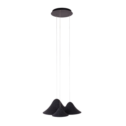 Maxlight P0565 Hanglamp Belmond Zwart&Grijs
