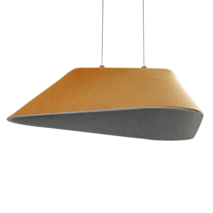 Maxlight P0569 Hanglamp Carbon Aarde Geel&Grijs