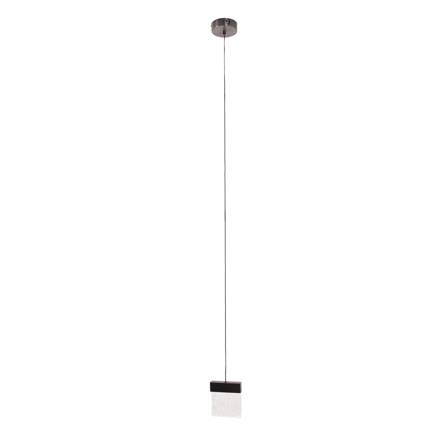 Maxlight P0574D Hanglamp Vetro Geborsteld Zwart