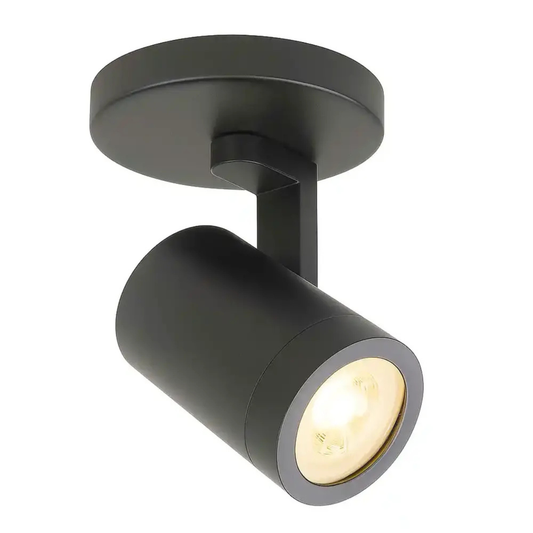 Highlight Opbouwspot Halo Zwart 1L