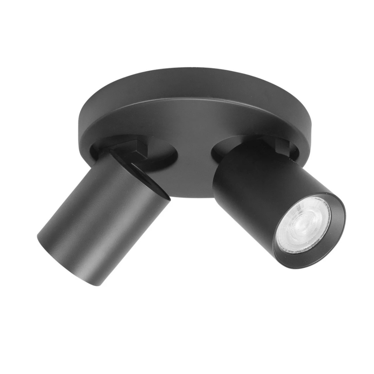 Highlight Opbouwspot Oliver Zwart Rond 2L