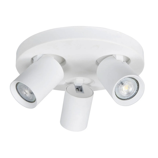 Highlight Opbouwspot Oliver Wit Rond 3L