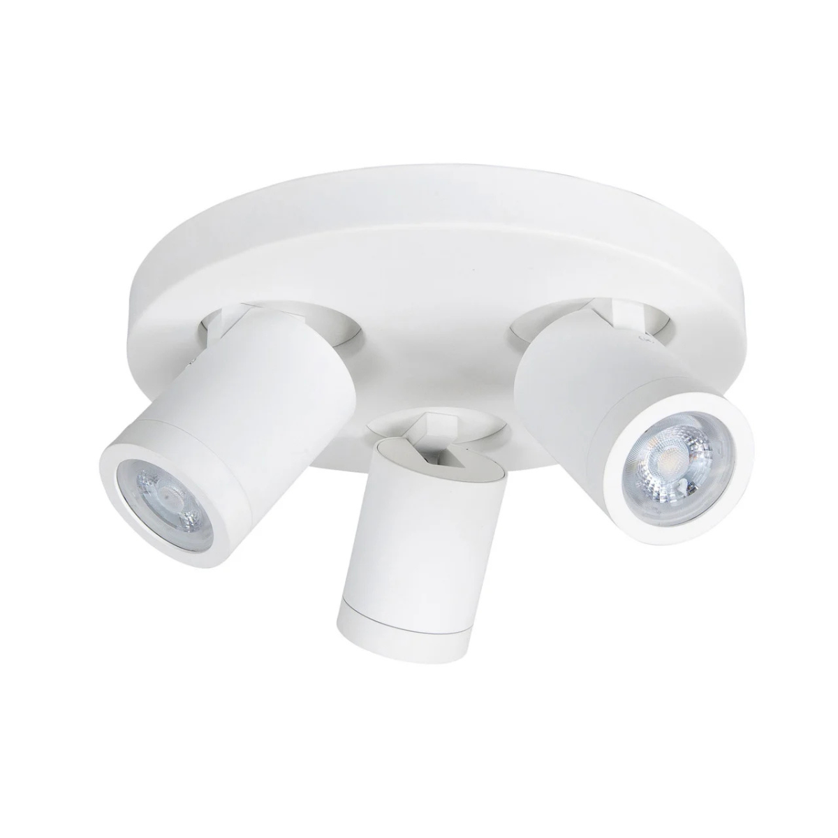 Highlight Opbouwspot IP44 Oliver Wit Rond 3L