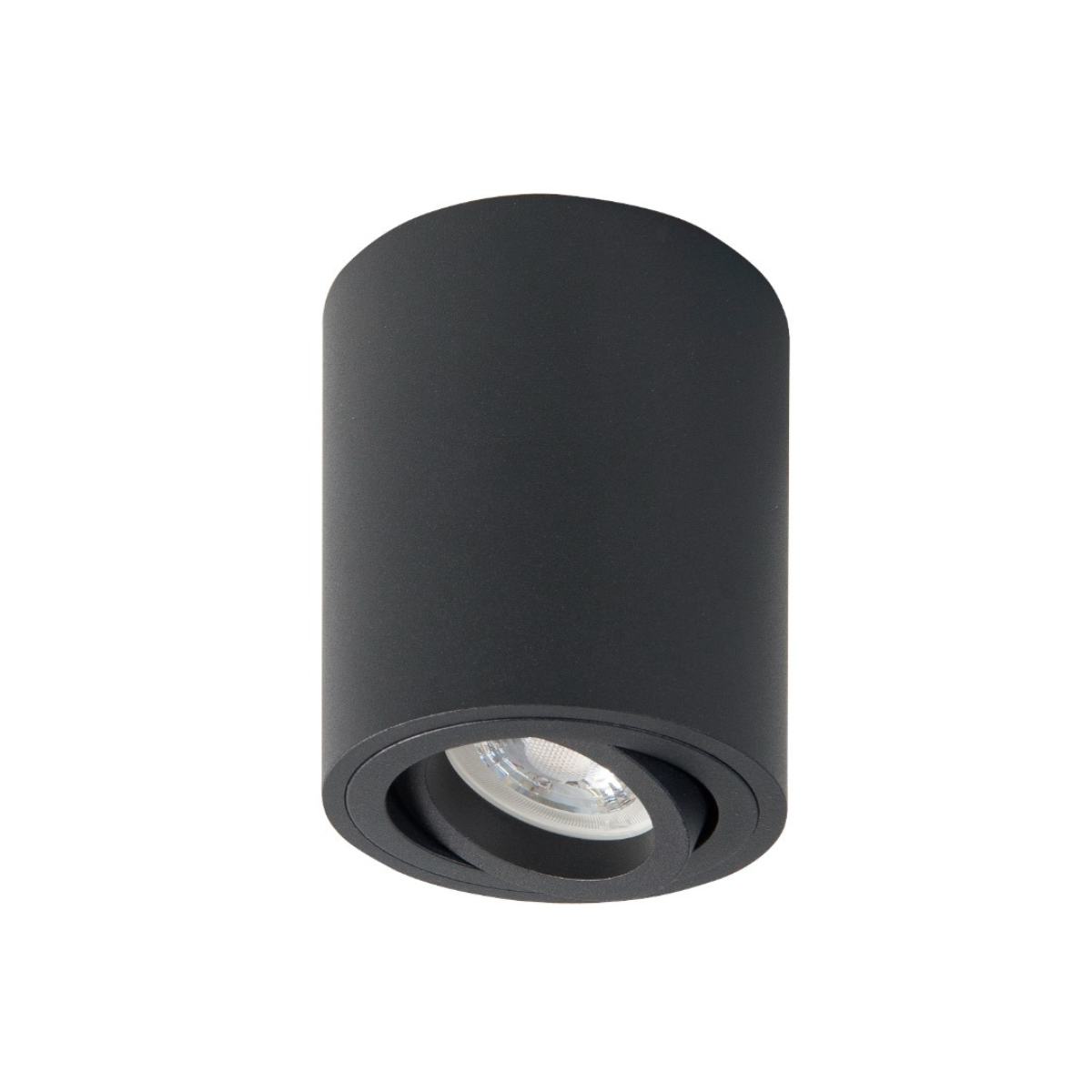Highlight Opbouwspot Rebel Zwart Rond