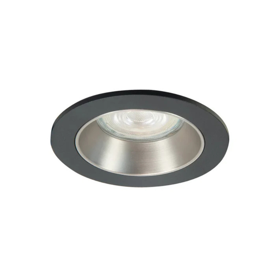 Highlight Inbouwspot Zwart/Nikkel L