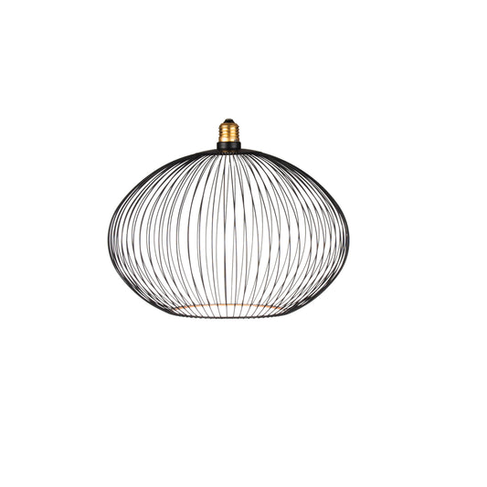 Segula LED E27 Zwart Filo Oval O300