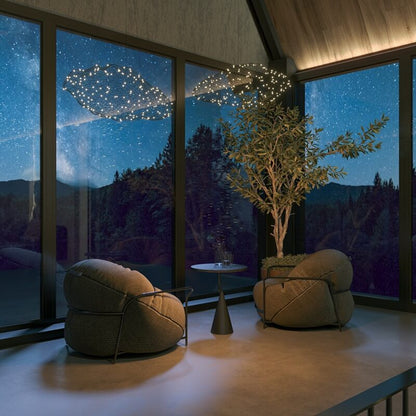 Maxlight P0525D Hanglamp Stardust Zwart