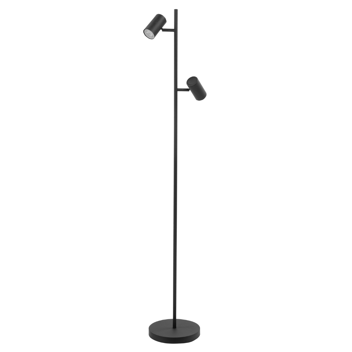 Highlight Vloerlamp Burgos Zwart 2L