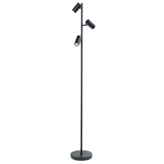Highlight Vloerlamp Burgos Zwart 3L