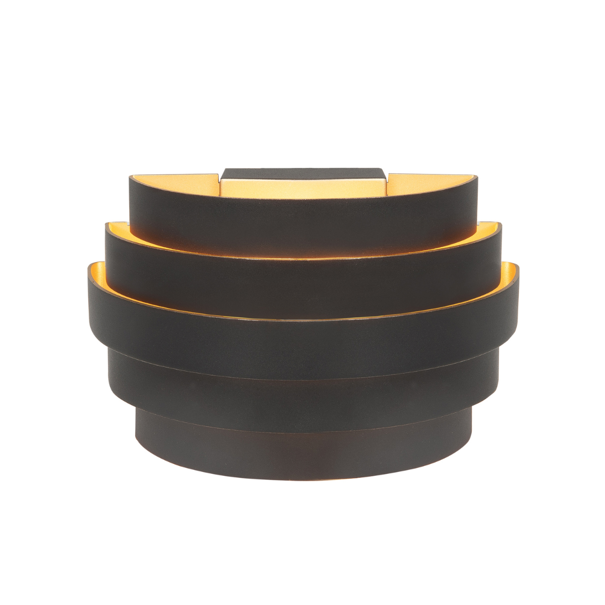 Highlight Wandlamp Scudo Zwart S