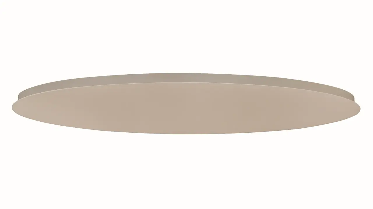 Highlight Plafonplaat Zand Ovaal zonder gaten 100 x 35cm