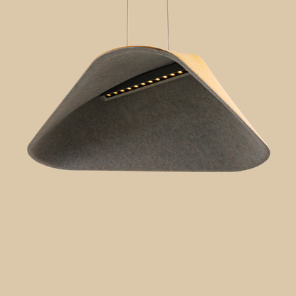 Maxlight P0569 Hanglamp Carbon Aarde Geel&Grijs