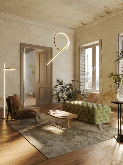 Maxlight P0390 Hanglamp Lozanna 18W Goud