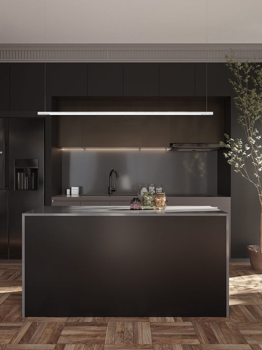 Maxlight P0357D Hanglamp Organic Horizon 100Cm Wit Dimbaar